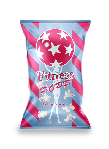 Fitness popp 50g