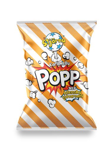 Stjörnu Karamellupopp