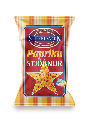 Paprikustjörnur 90g